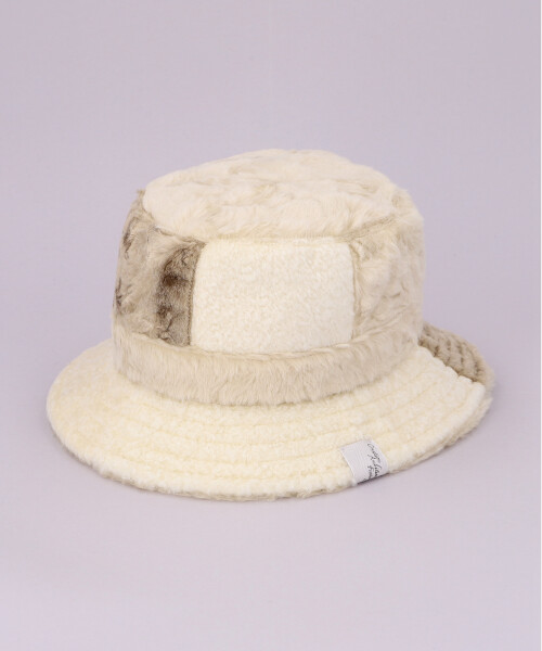 PATCHY BUCKET HAT FF 3(ONESIZE OFF WHITE): ハット｜帽子通販｜CA4LA 